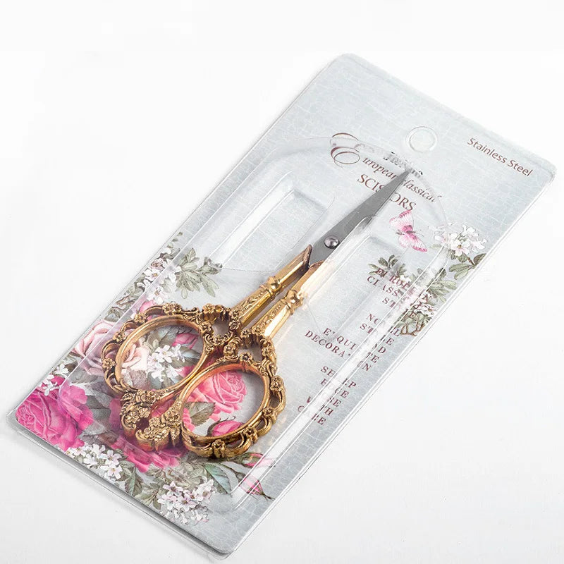 1pc Genuine Stainless Steel Scissor Retro