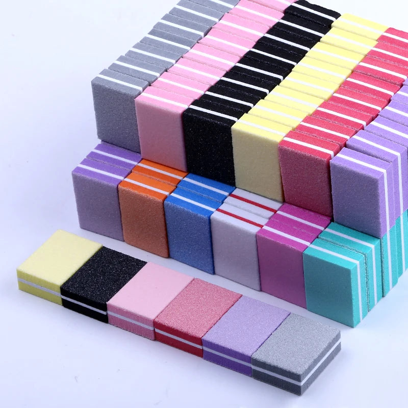 Double-sided Mini Nail File Blocks