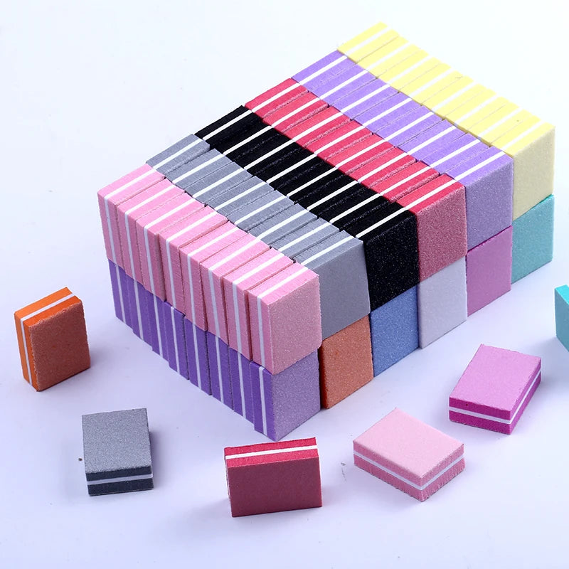 Double-sided Mini Nail File Blocks