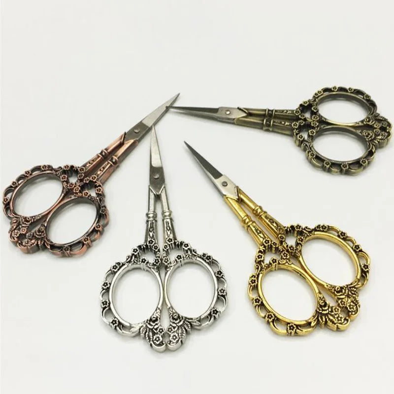 1pc Genuine Stainless Steel Scissor Retro