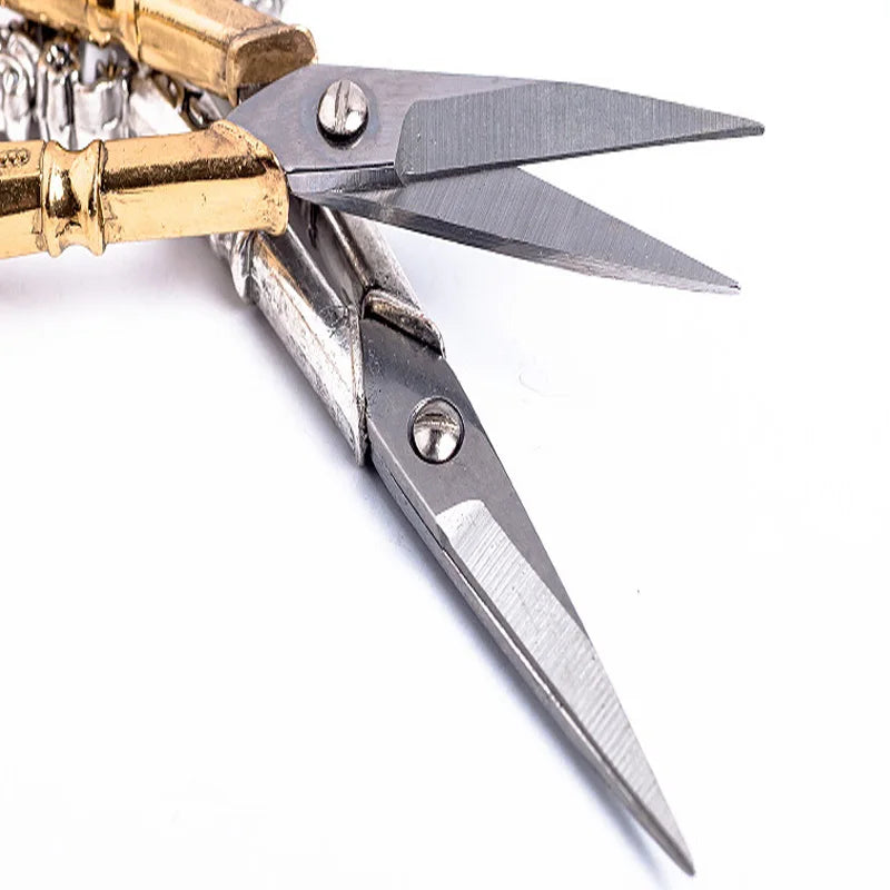 1pc Genuine Stainless Steel Scissor Retro