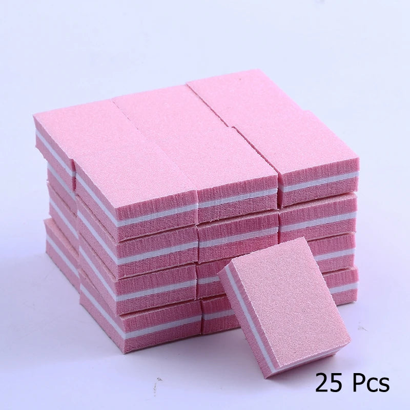 Double-sided Mini Nail File Blocks
