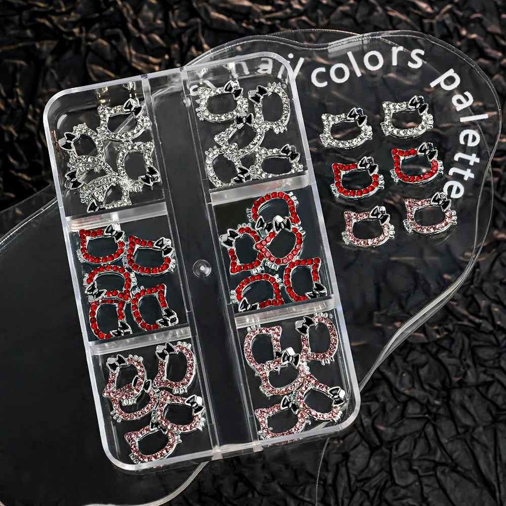 Hello Kitty Nail Charms Kawaii