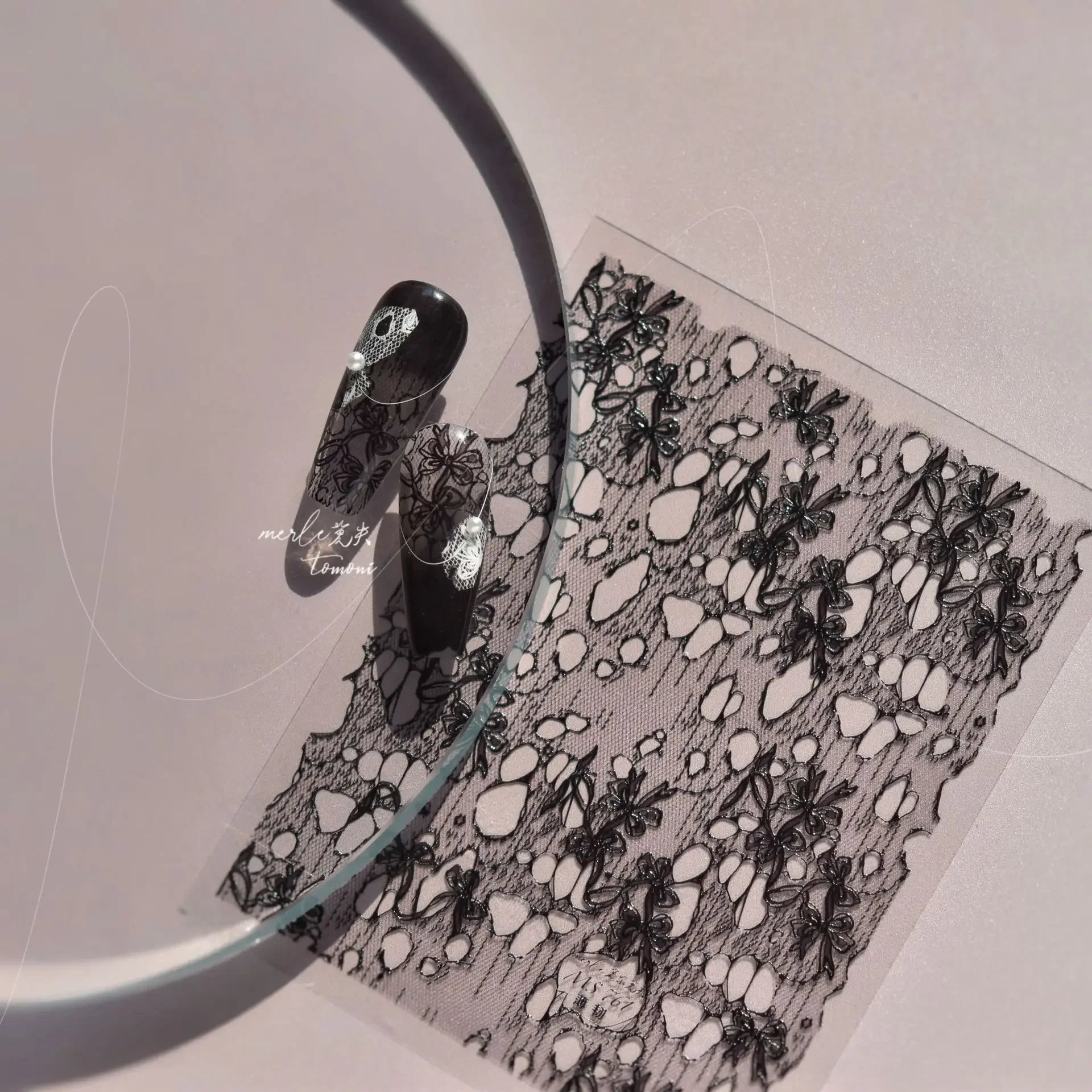 5D Nail Art Sticker Self Adhesive Decoration Manicure Decals