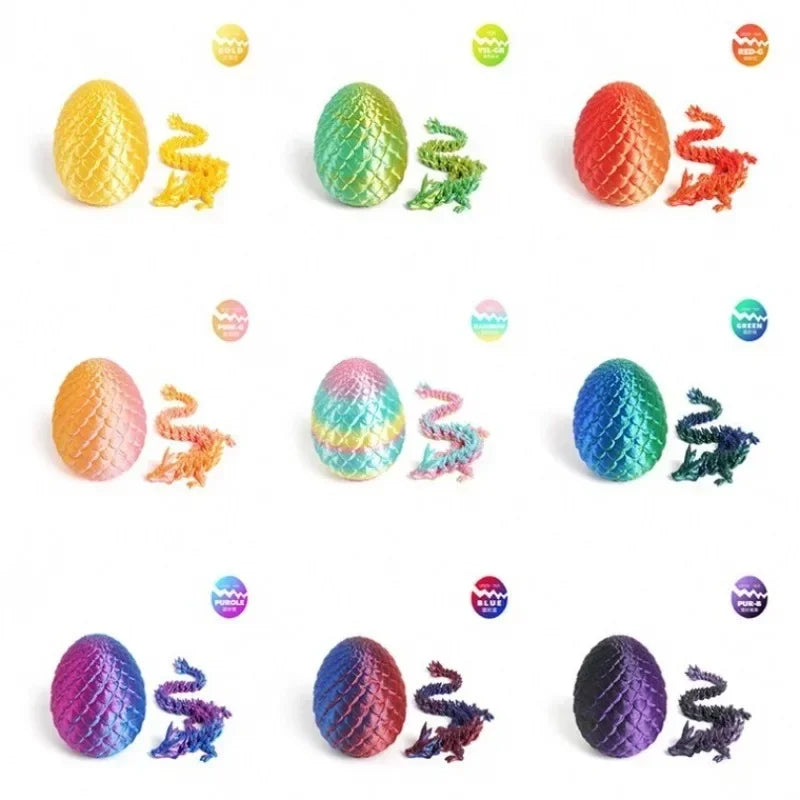 Rotatable 3D Mystery Dragon Egg