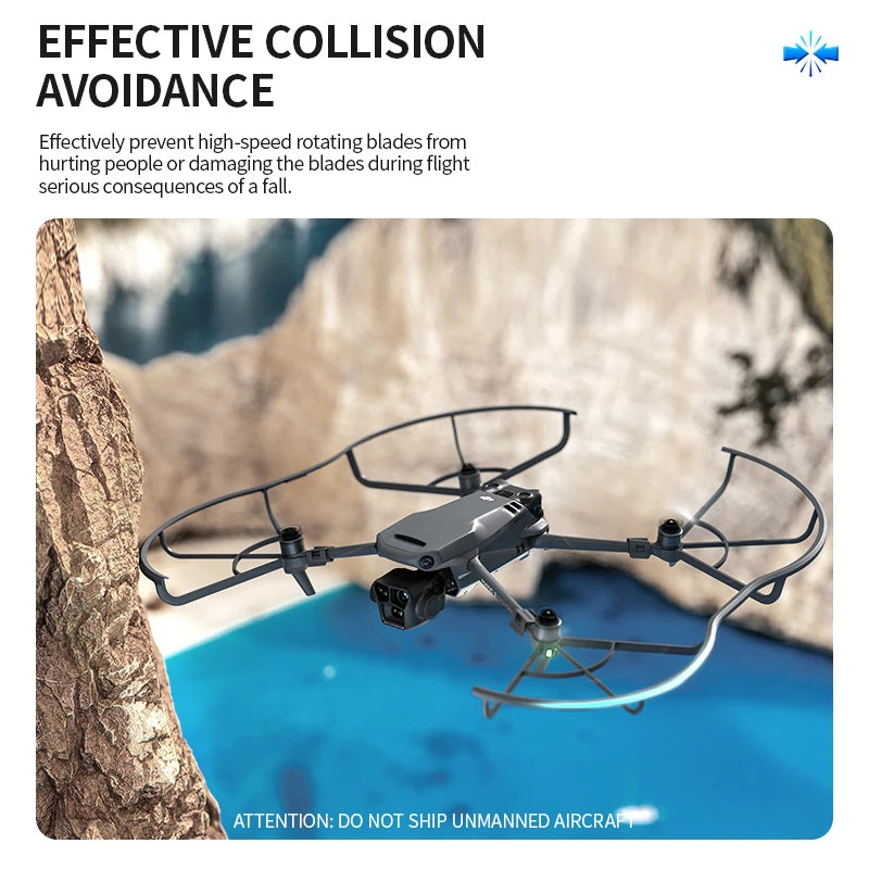 DJI Mavic 3 PRO Accessories Propeller Guard Protective Cover Anti-collision Ring Landing Gear Extension Support Leg