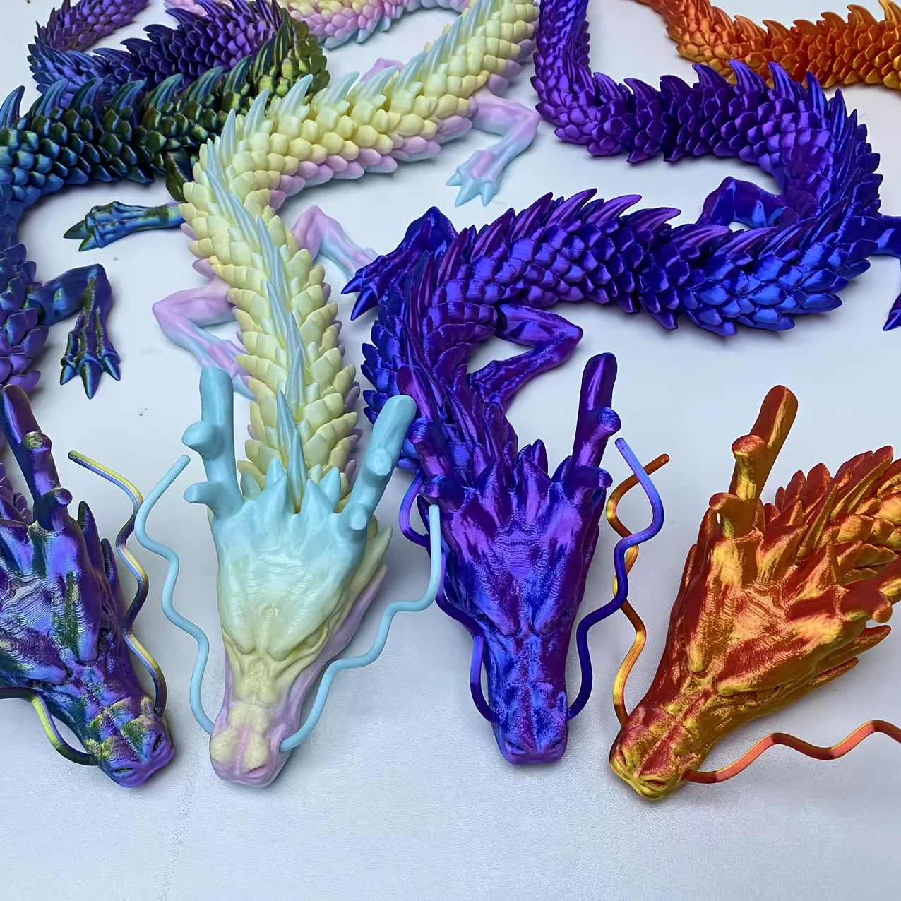 88CM 3D Printed Gem Dragon Crystal Fidget Toy
