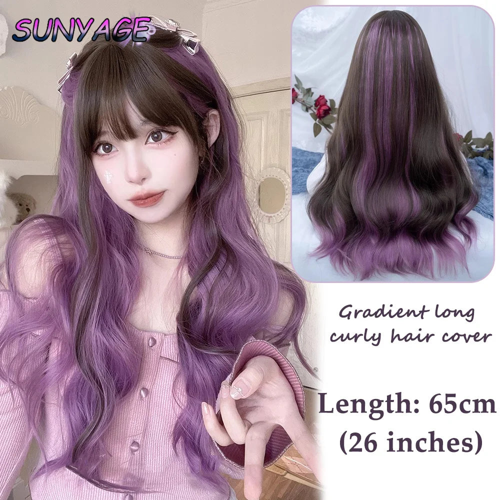 Cosplay Headband Wigs Synthetic