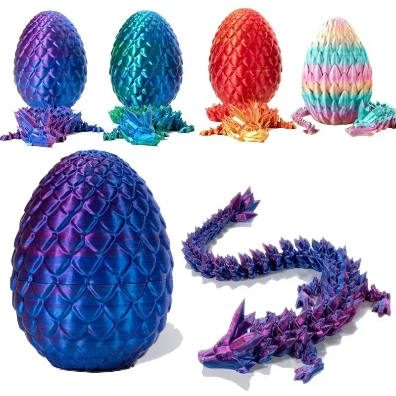Rotatable 3D Mystery Dragon Egg