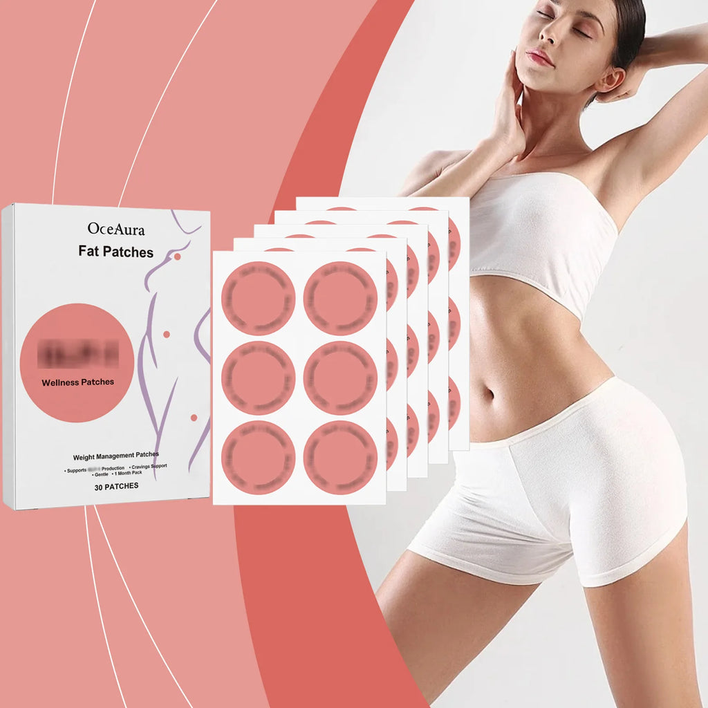 OceAura GLP-1 Patches Appetite Control Belly Fat Burner