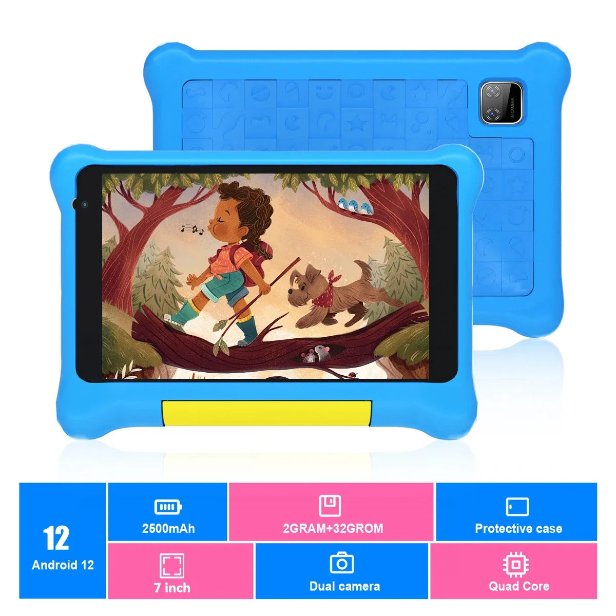 7 Inch Kid Tablet Tablet Android 13