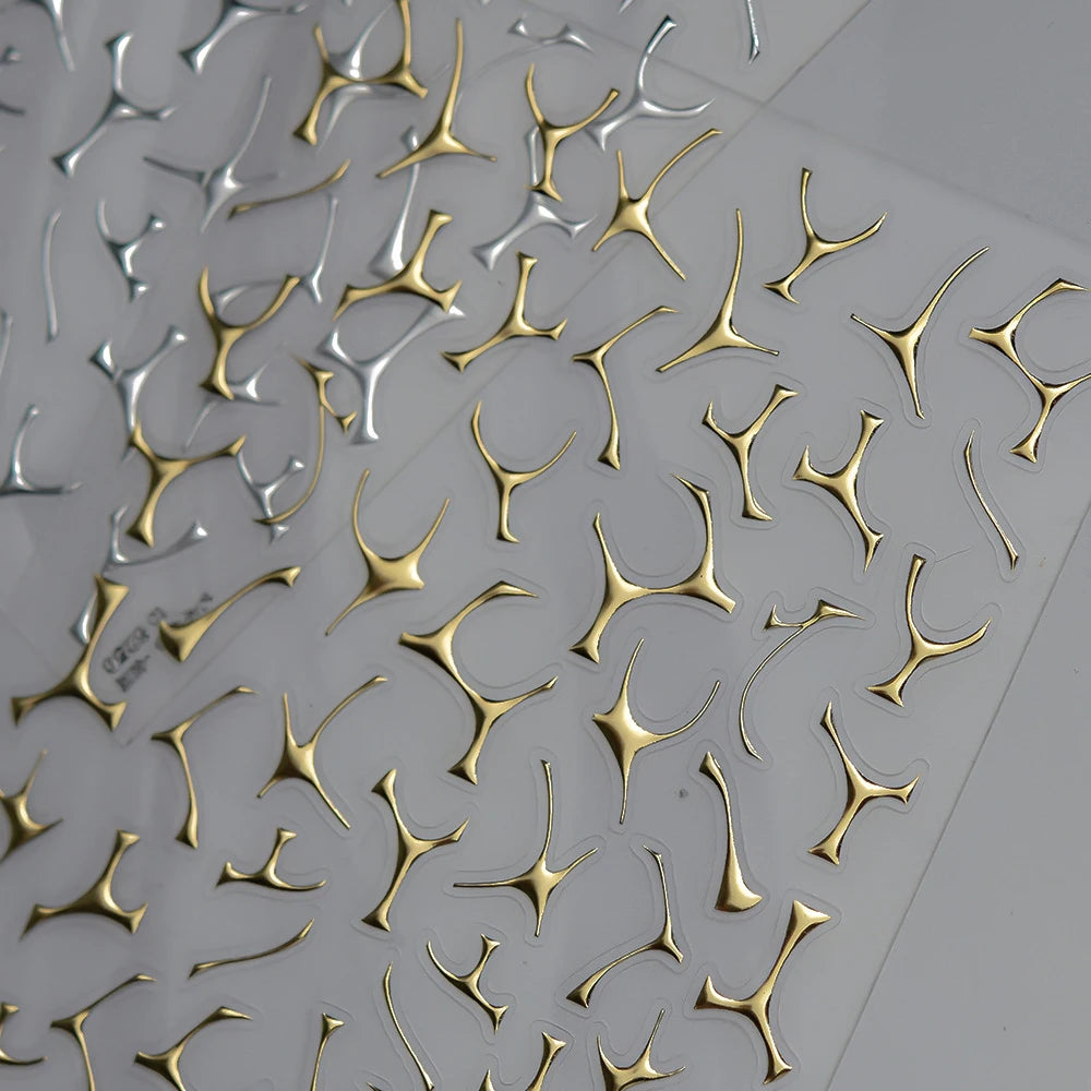 5D Nail Art Sticker Self Adhesive Decoration Manicure Decals