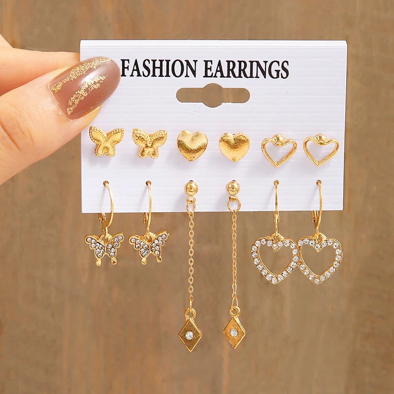 17KM Vintage Earrings Set