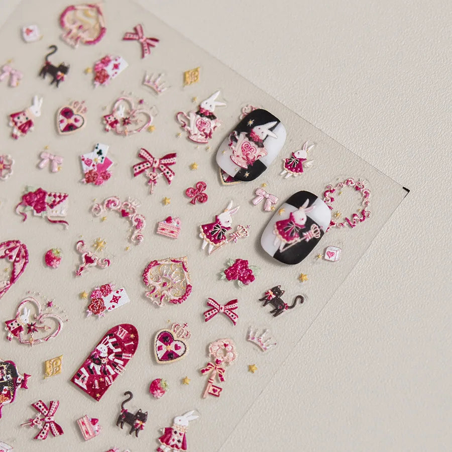 5D Nail Stickers Kawaii
