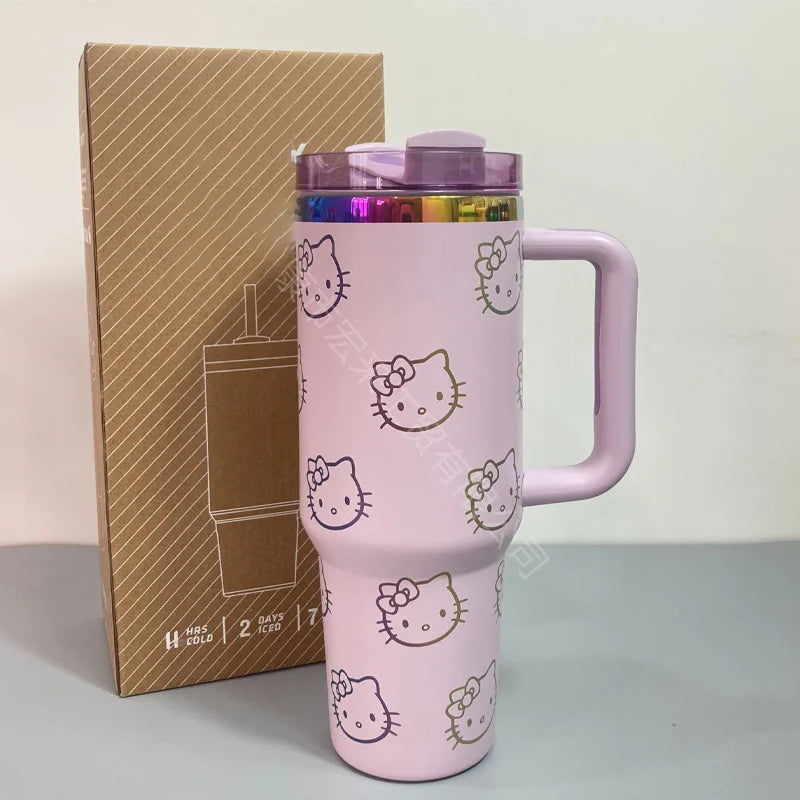40oz Stainless Steel Hello Kitty Insulated Cup