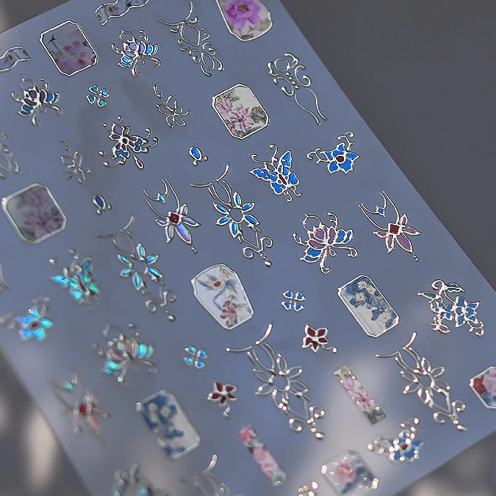 Gorgeous Gemstone Luxury 5D Nail Art Stickers