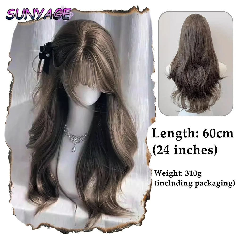 Cosplay Headband Wigs Synthetic