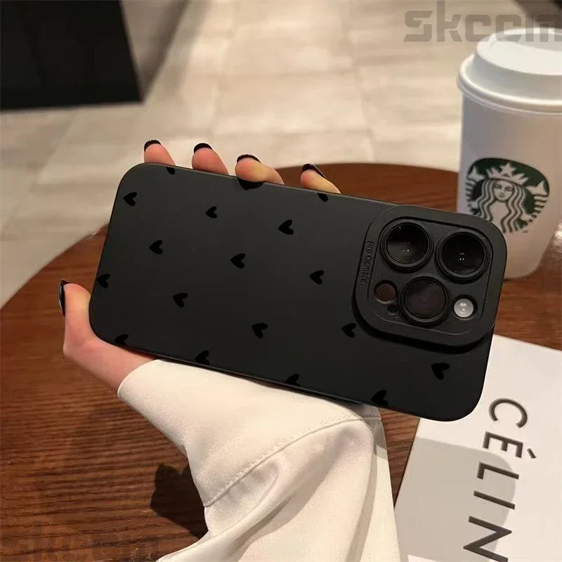 Black Heart Phone Case