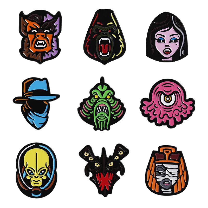 2-11Pcs/Set Enamel Pins