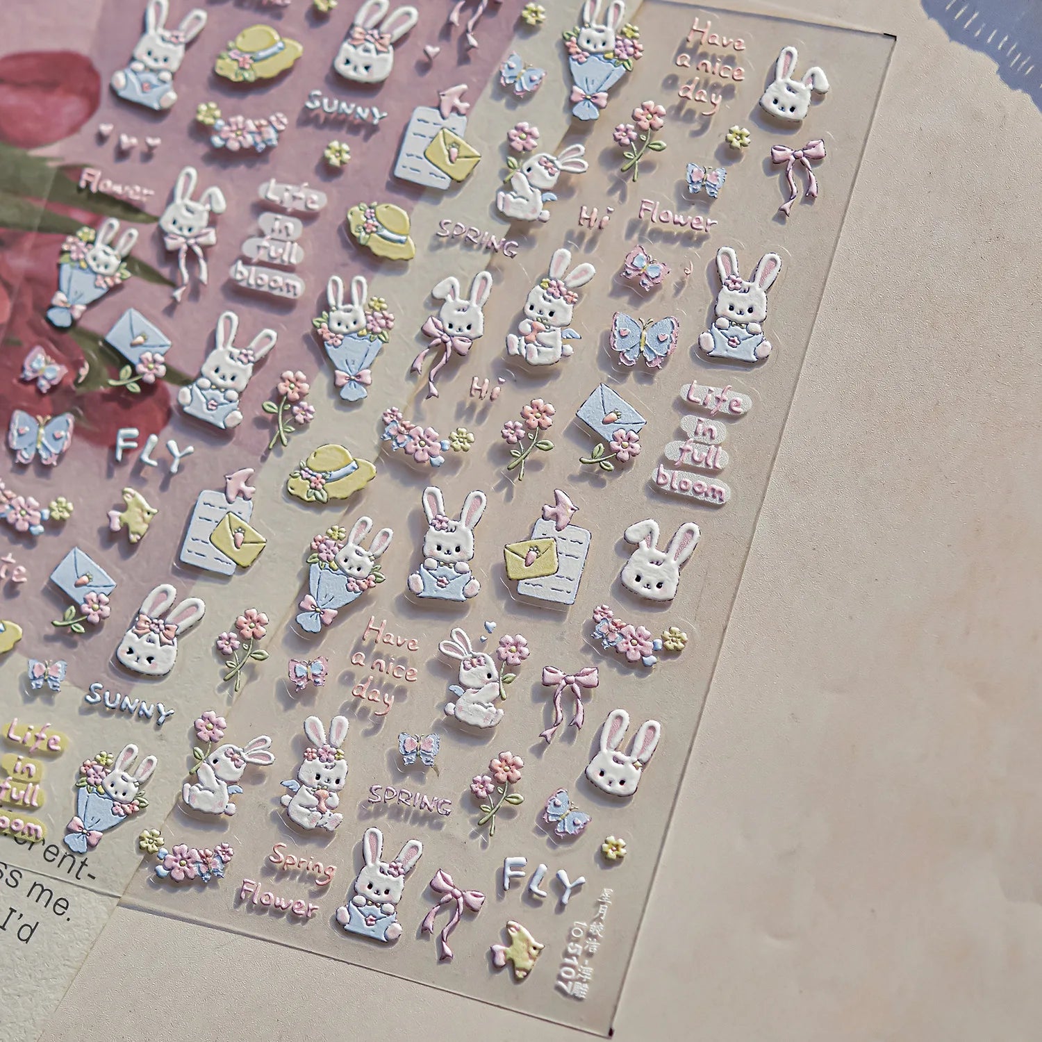 5D Nail Stickers Kawaii