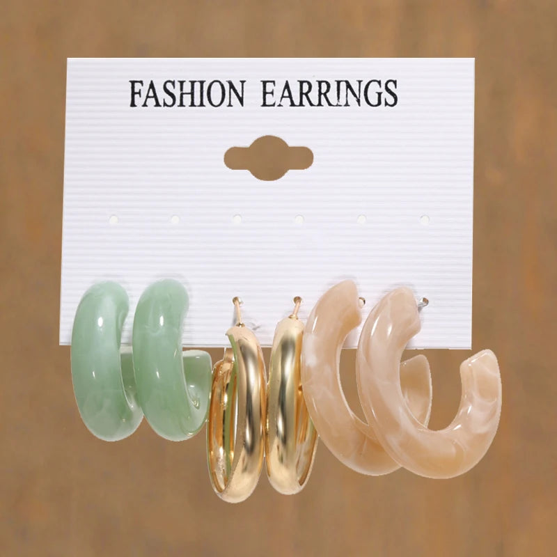 17KM Vintage Earrings Set