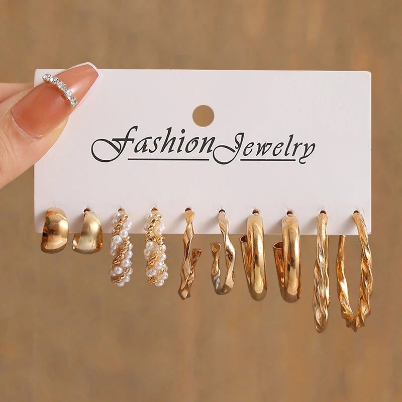 17KM Vintage Earrings Set