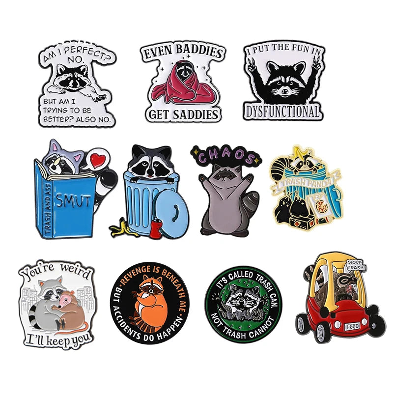 2-11Pcs/Set Enamel Pins