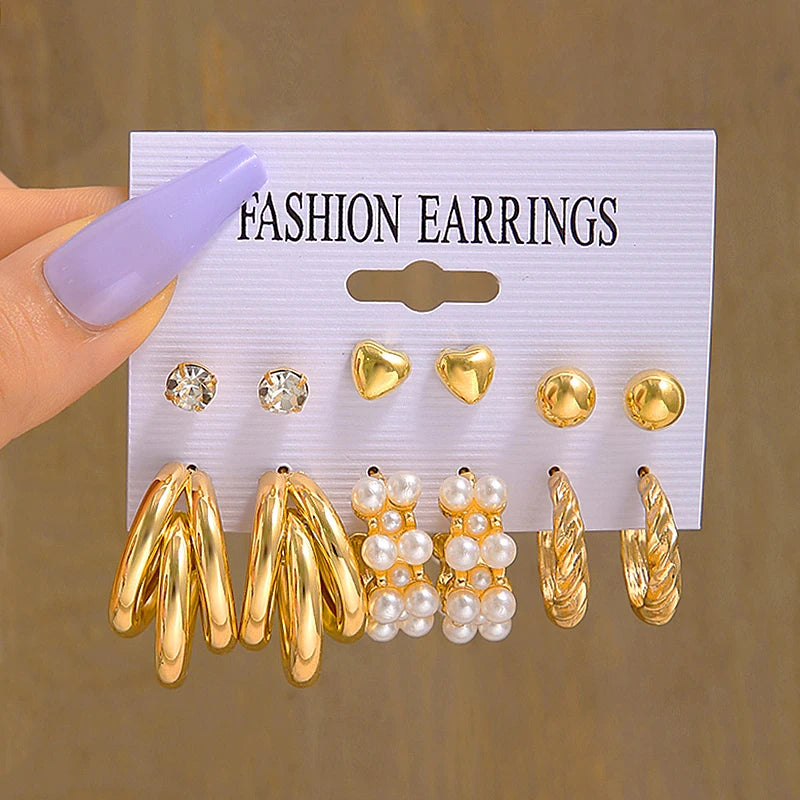 17KM Vintage Earrings Set