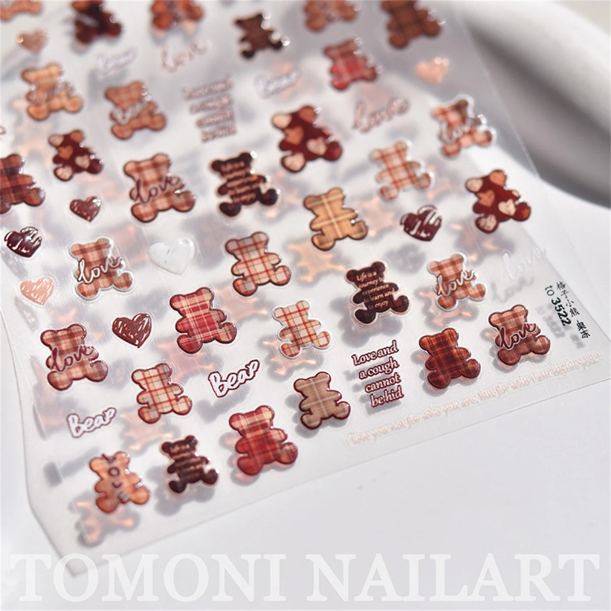 5D Nail Stickers Kawaii