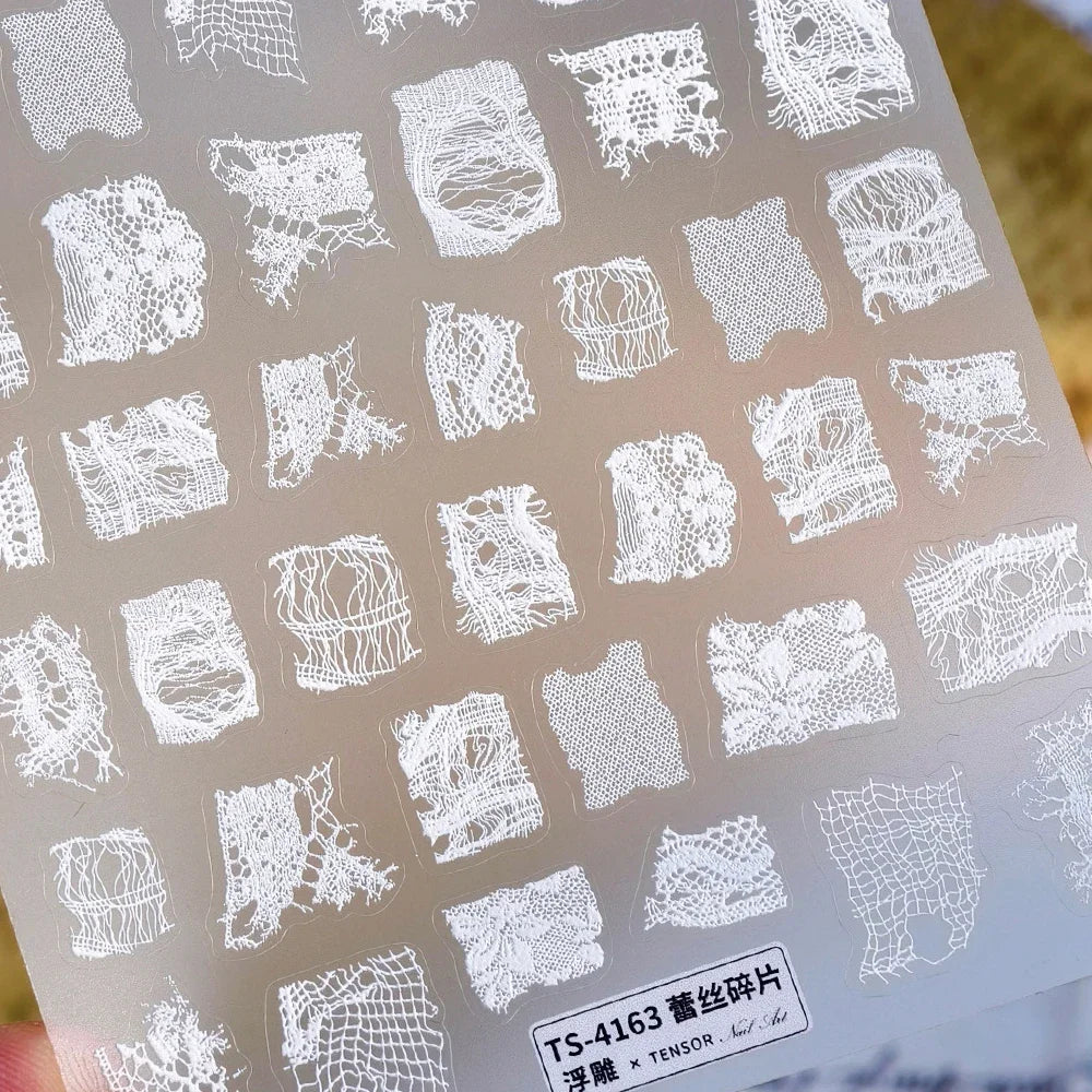 5D Nail Art Sticker Self Adhesive Decoration Manicure Decals