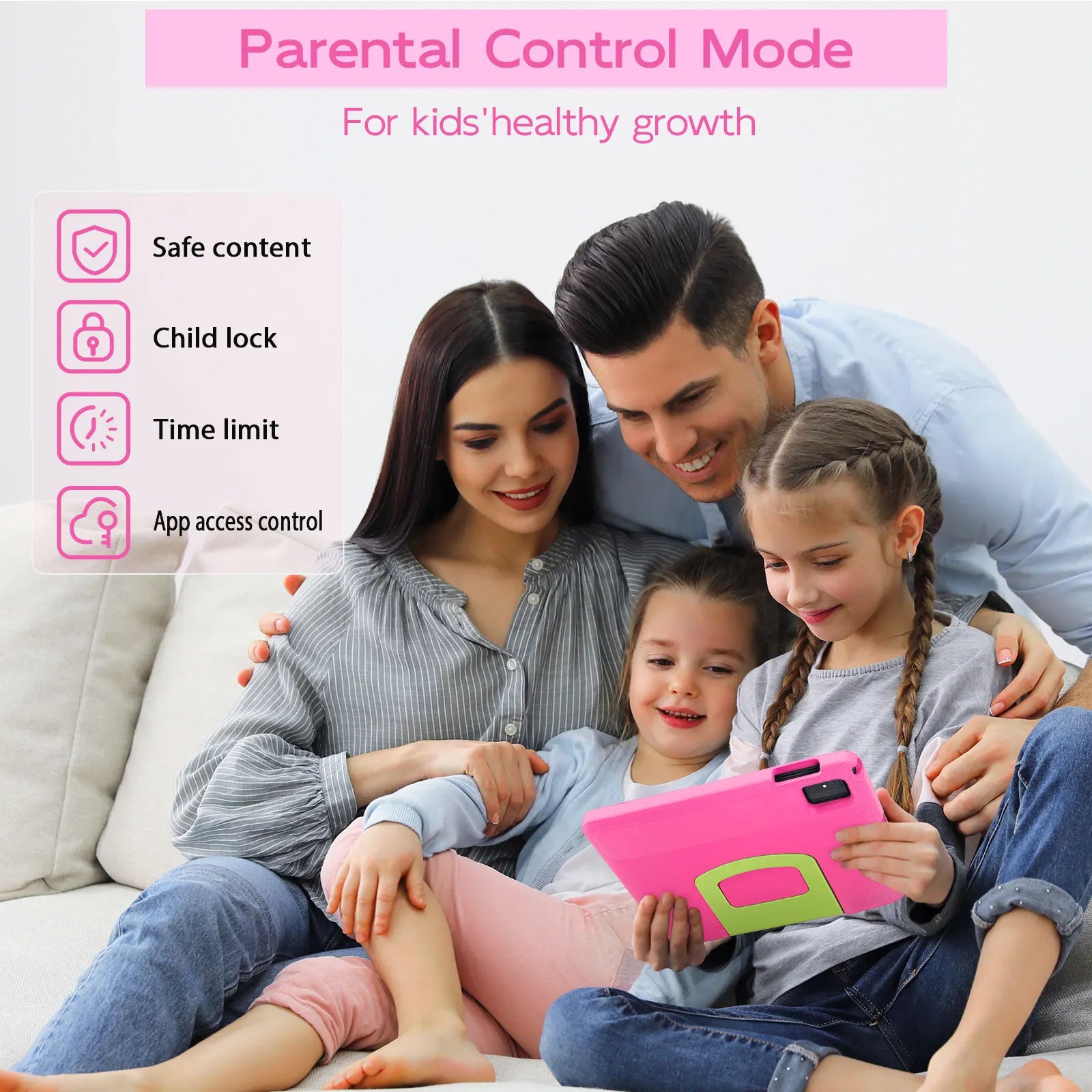 Kids Tablet Android 15 10.1 Inch