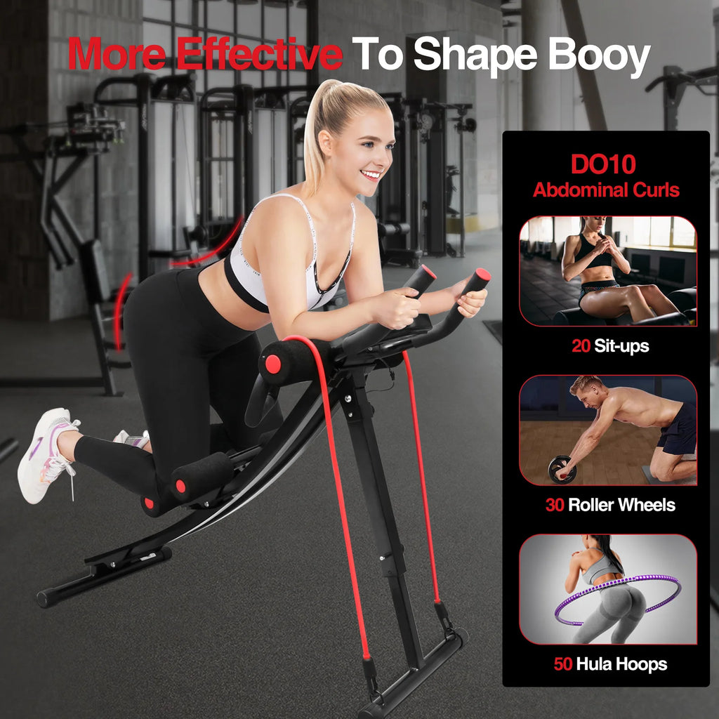 Foldable Ab Machine