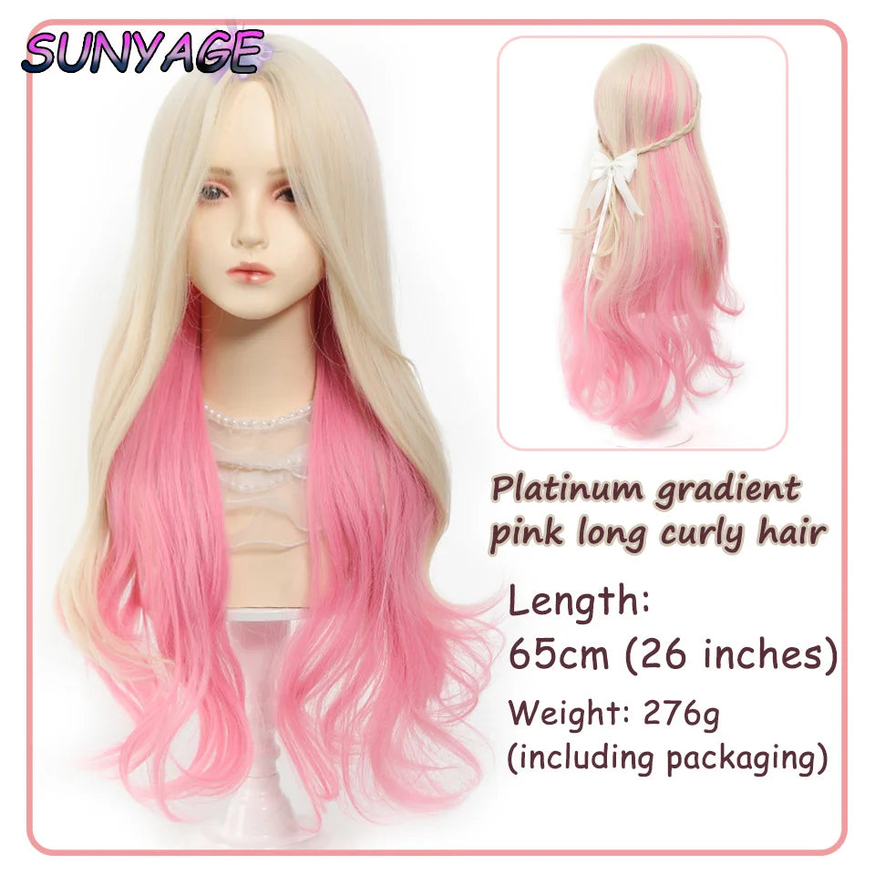 Cosplay Headband Wigs Synthetic