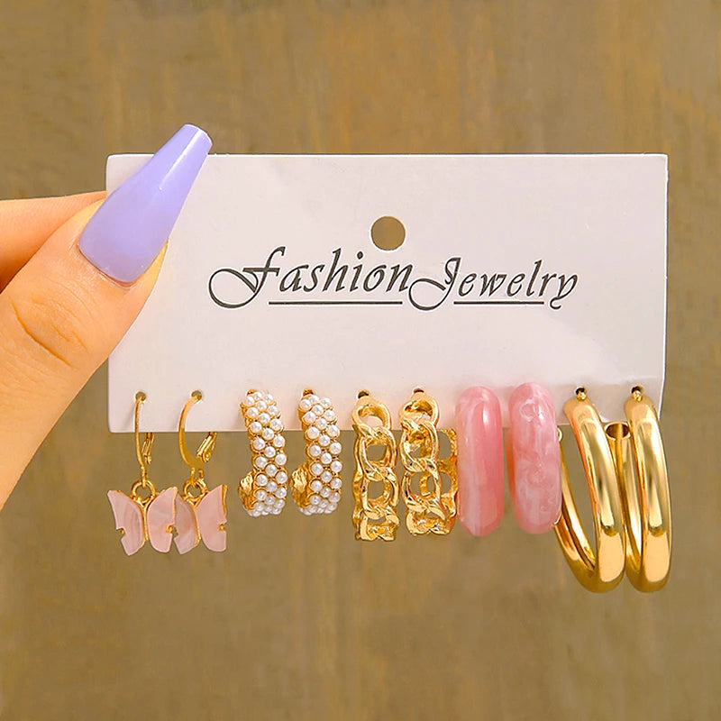 17KM Vintage Earrings Set