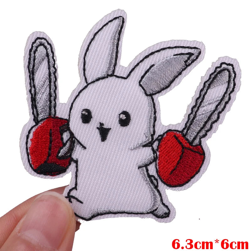 Personality Slogan Embroidered Patches