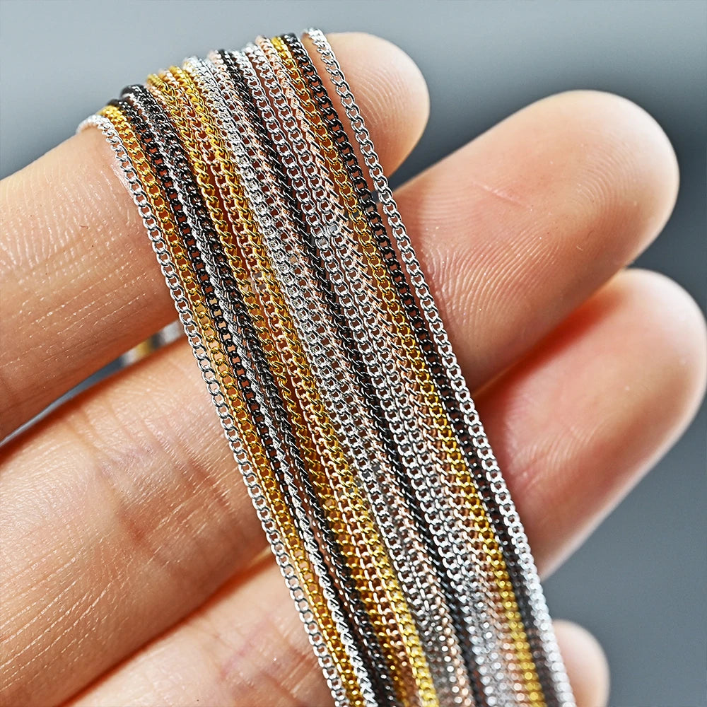 100CM Metal Chain Nail Art