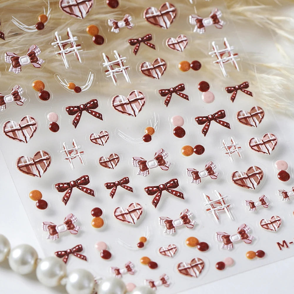 5D Nail Stickers Kawaii