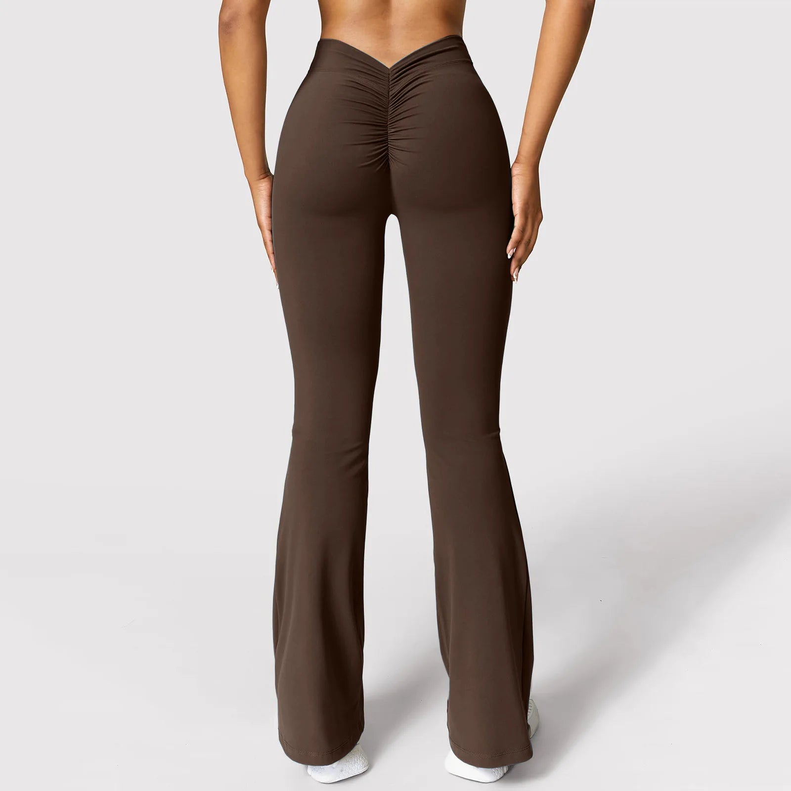 Sexy Yoga Flare Pants V-Cut Waist