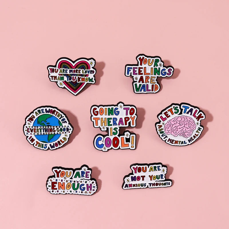 Your Feelings Are Valid Enamel Pins