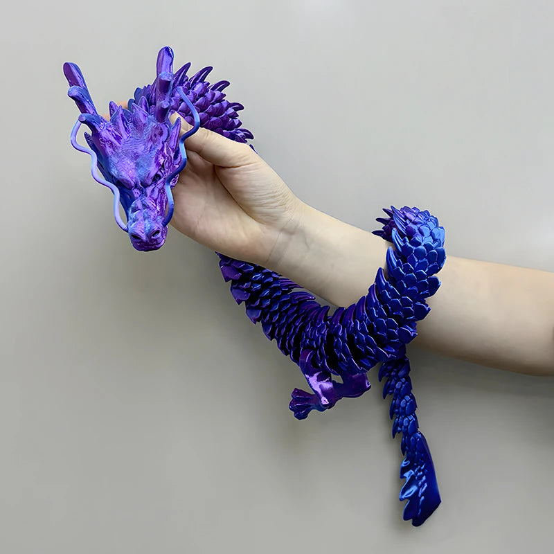 88CM 3D Printed Gem Dragon Crystal Fidget Toy