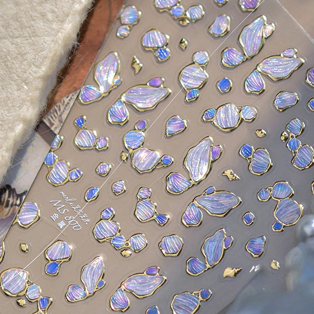 Gorgeous Gemstone Luxury 5D Nail Art Stickers