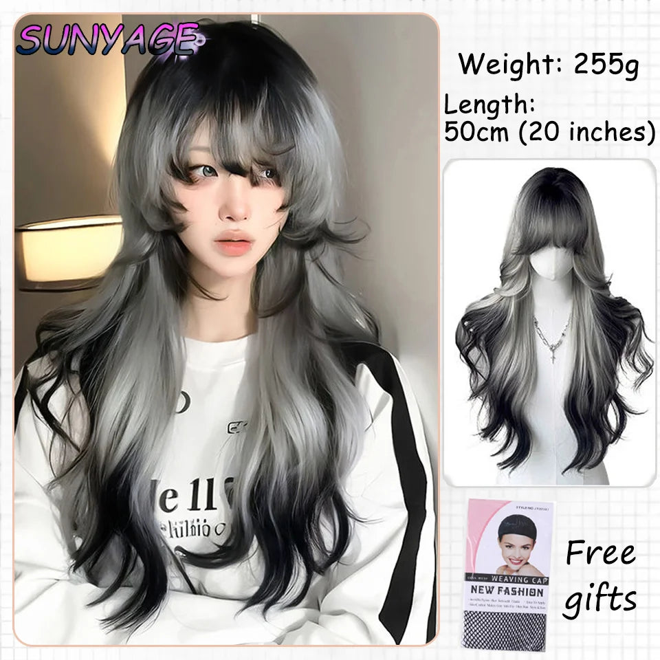 Cosplay Headband Wigs Synthetic