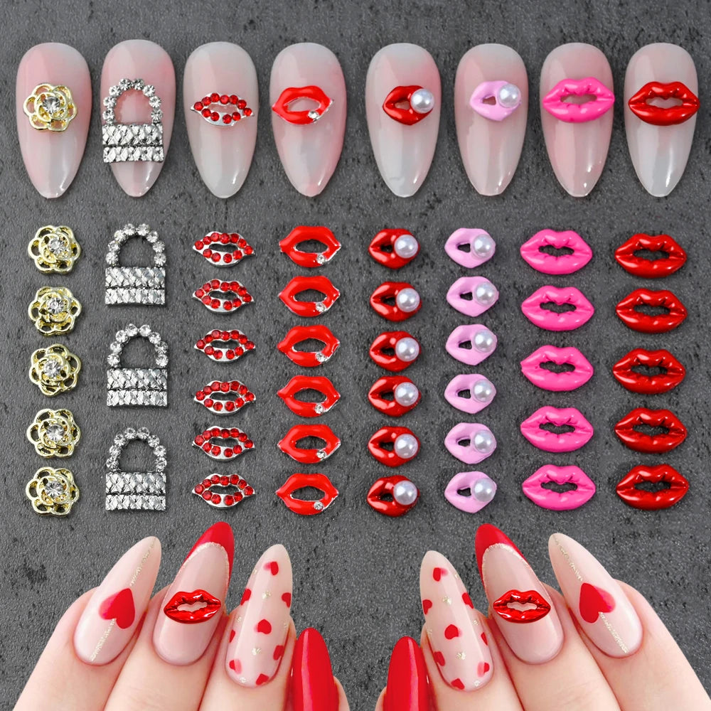 3D Nail Charms