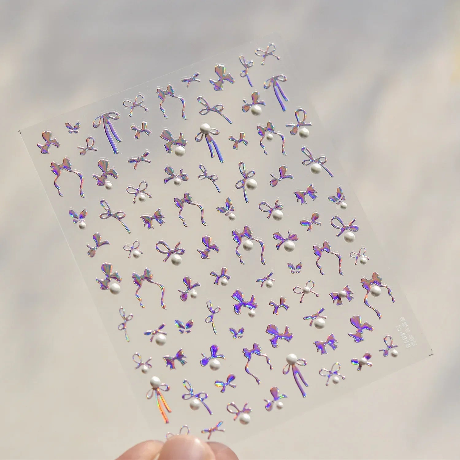 5D Elegant Nail Art Stickers