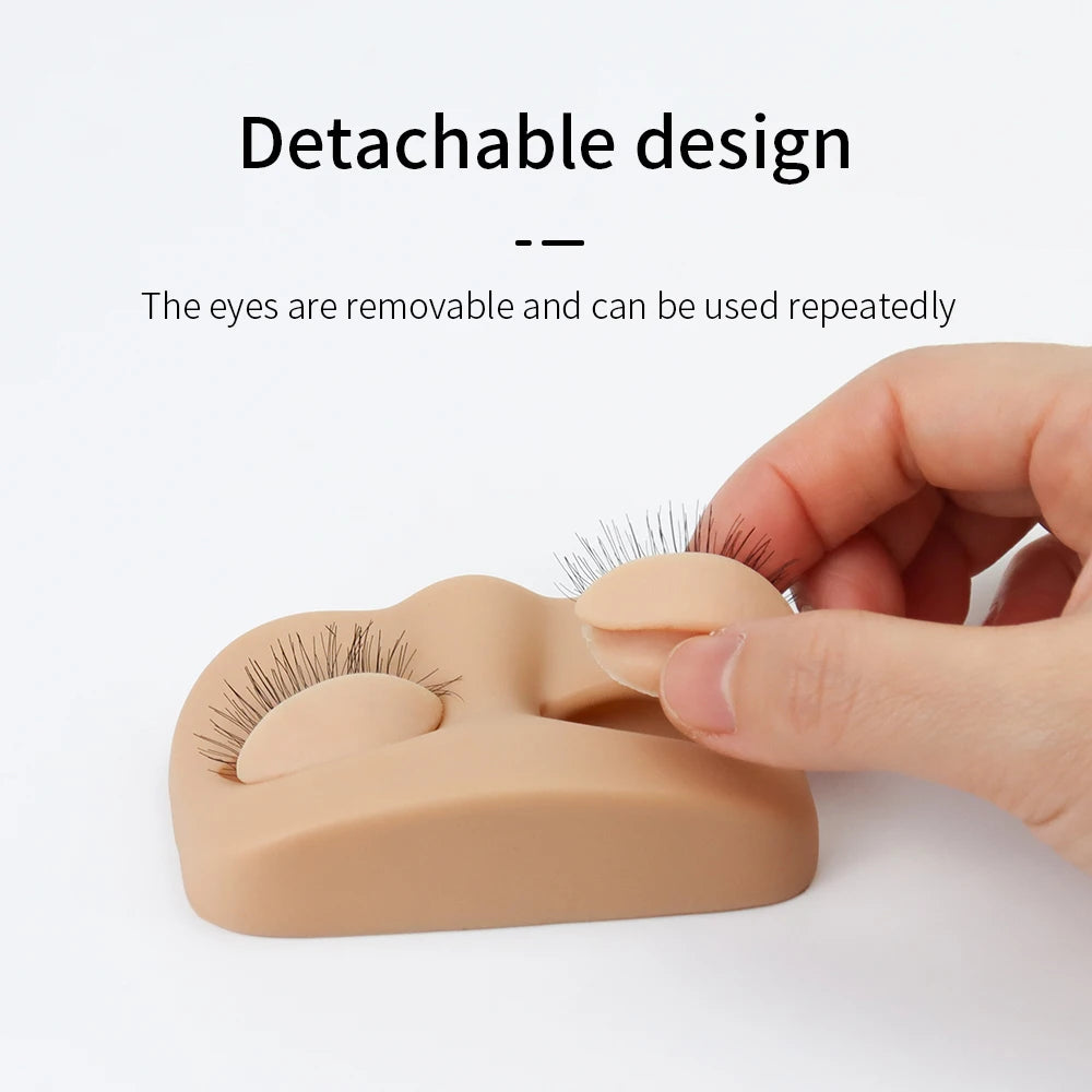 Mini Lash Flat Model Head