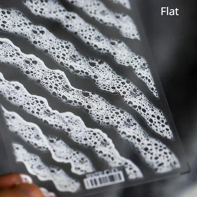 Goldfish Cavort Water 5D Nail Art Stickers Manicure Decal