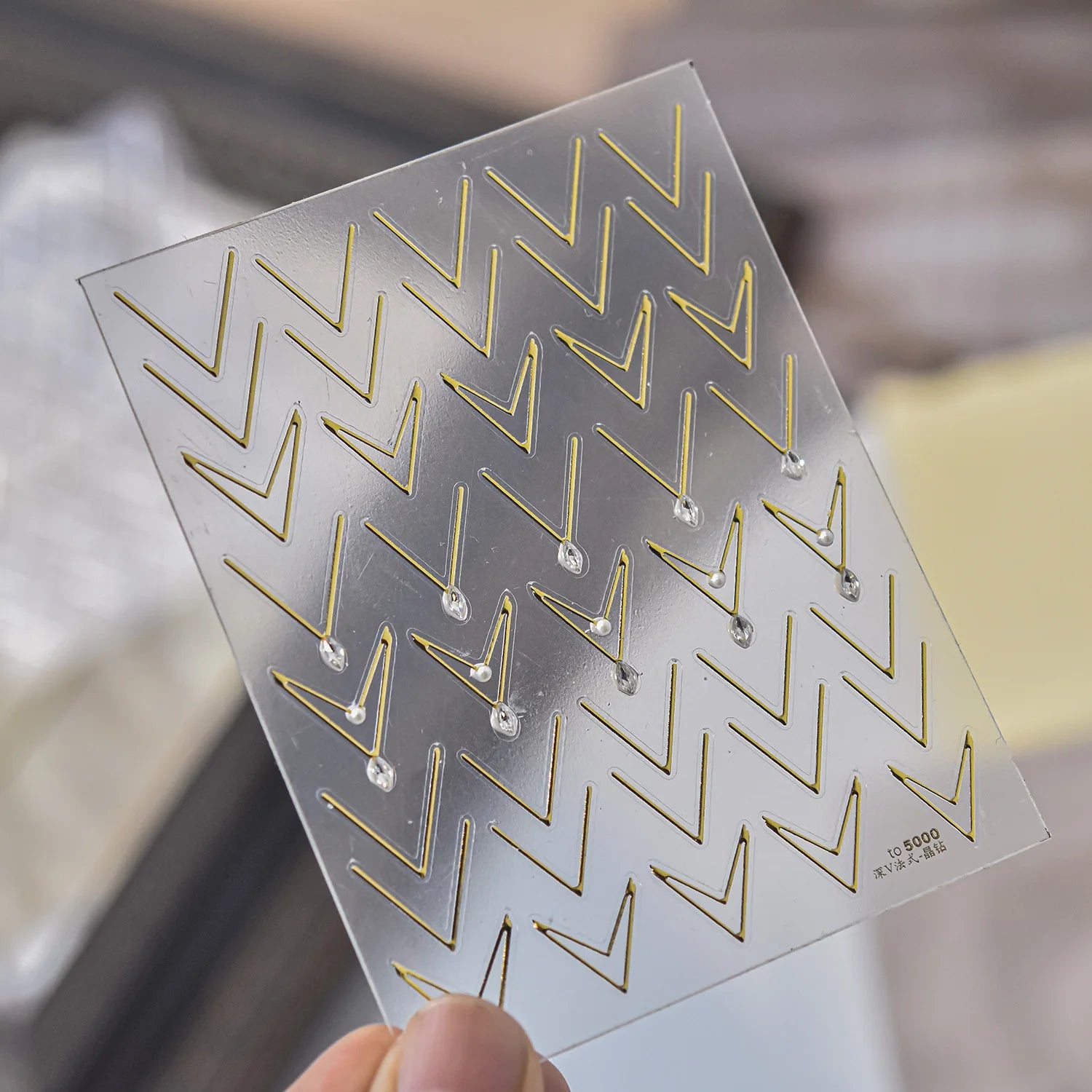 5D Nail Art Sticker Self Adhesive Decoration Manicure Decals