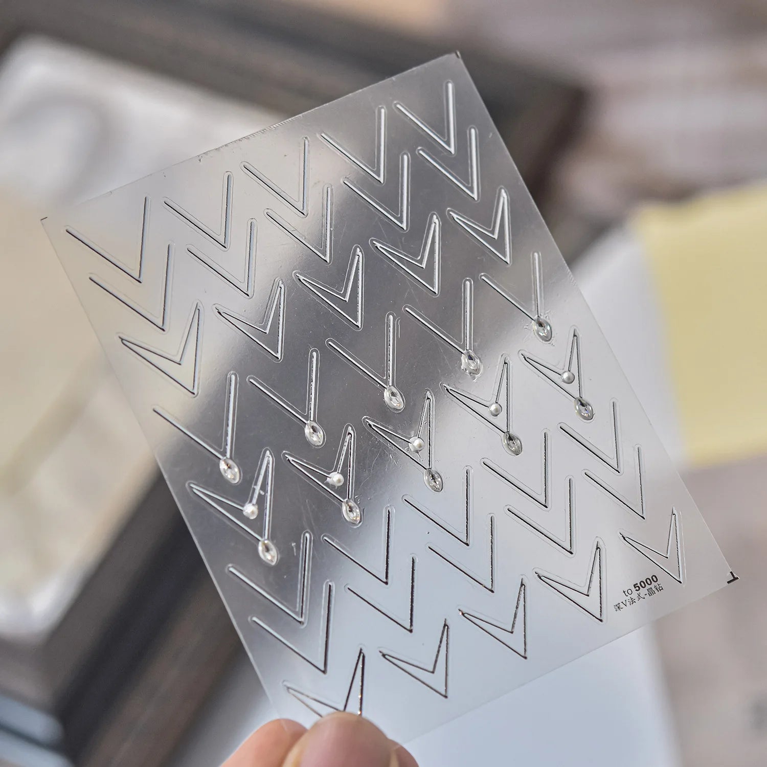 5D Nail Art Sticker Self Adhesive Decoration Manicure Decals