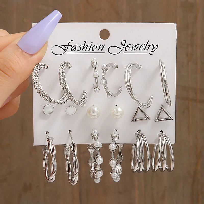 17KM Vintage Earrings Set