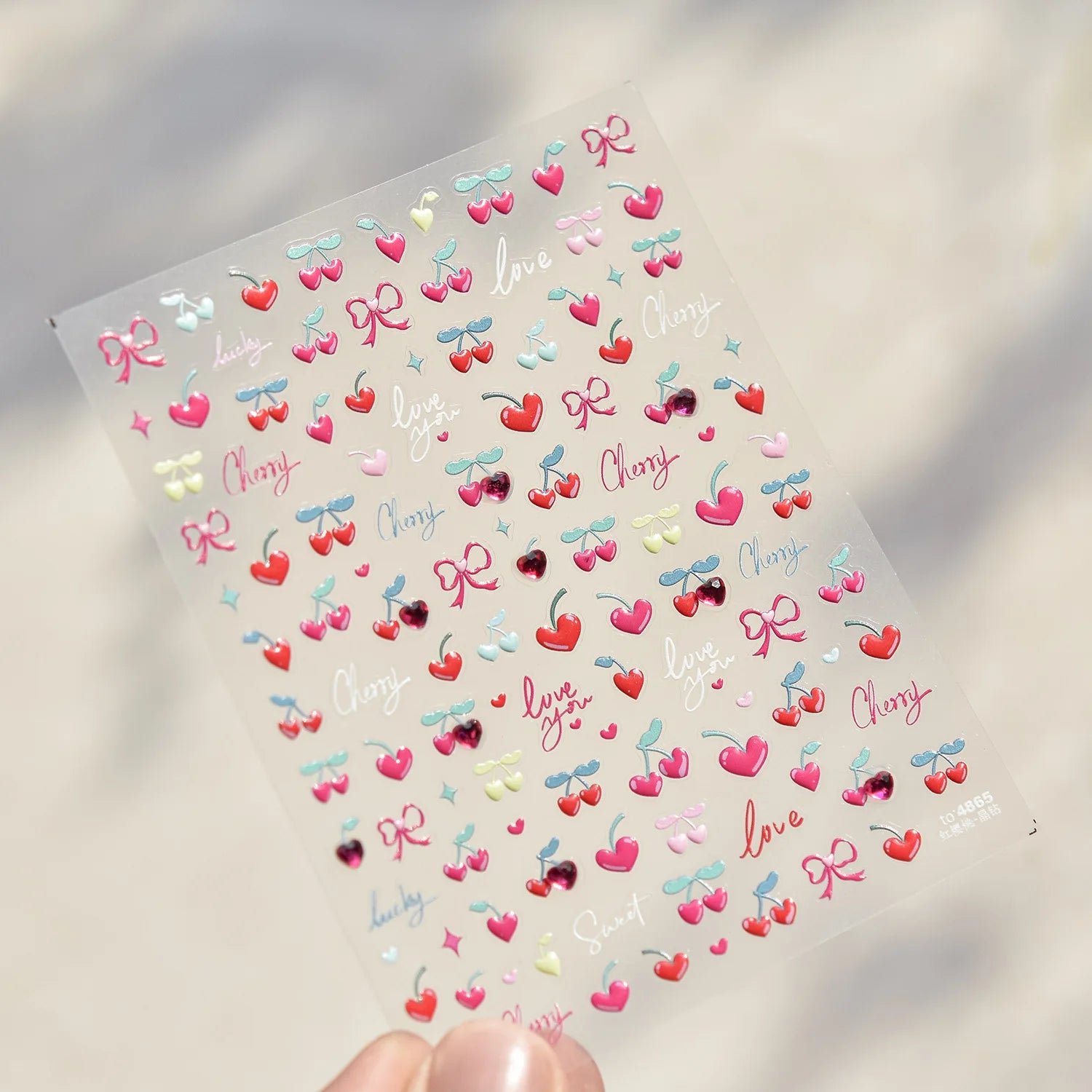 5D Elegant Nail Art Stickers